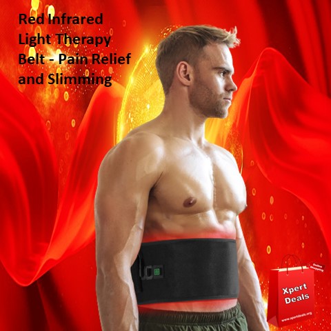 Red Infrared Light Therapy Belt - Pain Relief and Slimming