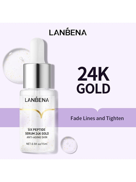 LANBENA 24K Gold Peptide Anti-Aging Serum