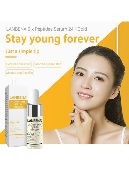 LANBENA 24K Gold Peptide Anti-Aging Serum