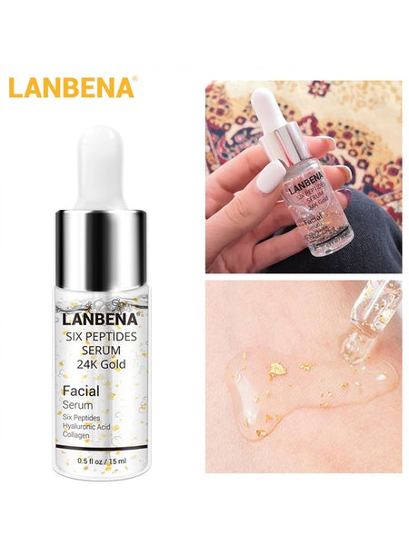 LANBENA 24K Gold Peptide Anti-Aging Serum