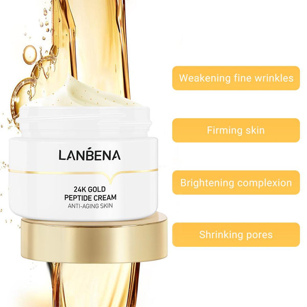 LANBENA 24K Gold Peptide Anti-Aging Skin Cream