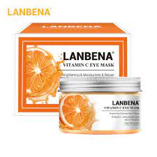 LANBENA Vitamin C Eye Mask - Moisturizer, Anti Aging, Remove Eye Bags